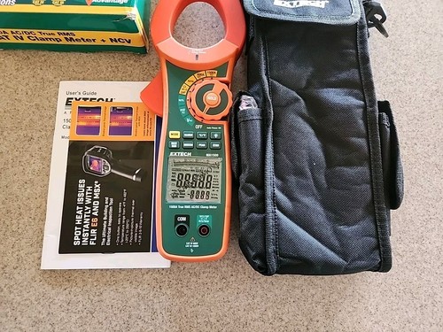 Extech MA1500 True RMS AC/DC Clamp Meter- NEW IN BOX - Picture 2 of 5