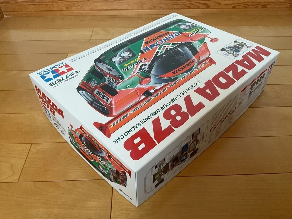 Tamiya 1/10 Electric RC Car No.218 Mazda 787B 47518 Assembly Kit New - Image 3 of 4