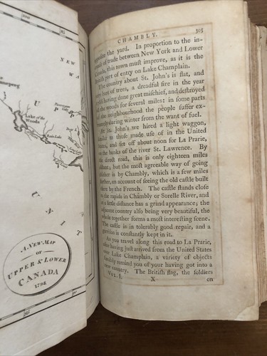 Rare 1800 Travels Through The States Of North America 2 Vol Set; Weld’s Travels - Picture 6 of 11