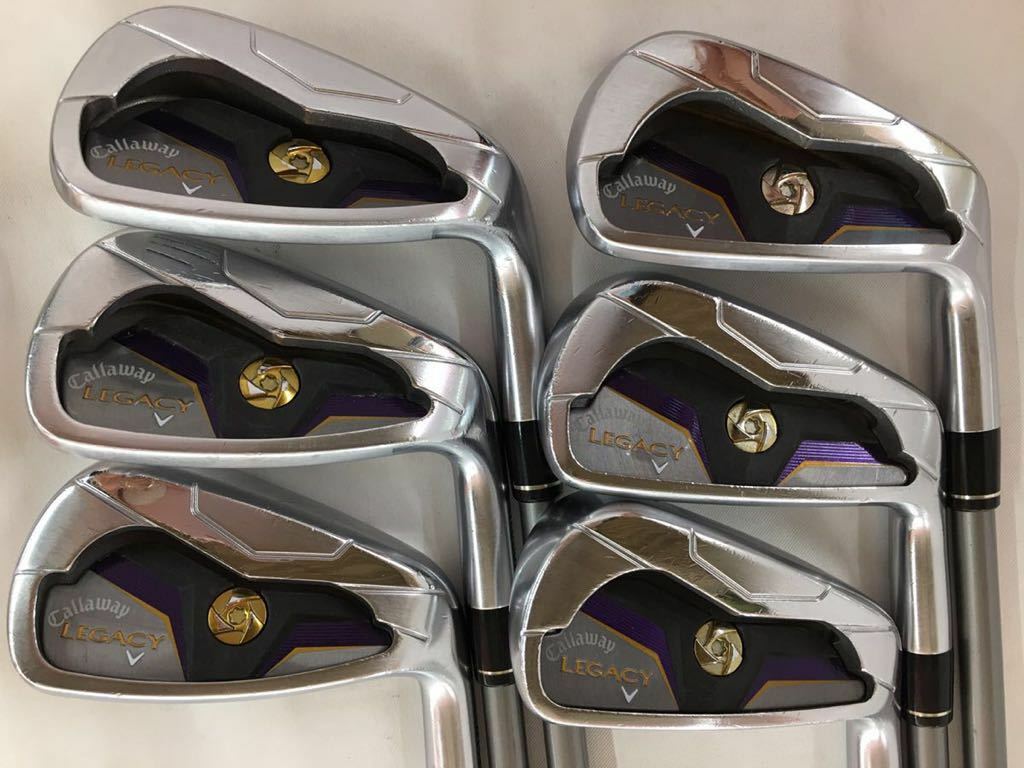 Golf Iron Set Callaway Legacy 2012 Speed Metalix Z (R) 6pcs 5-P