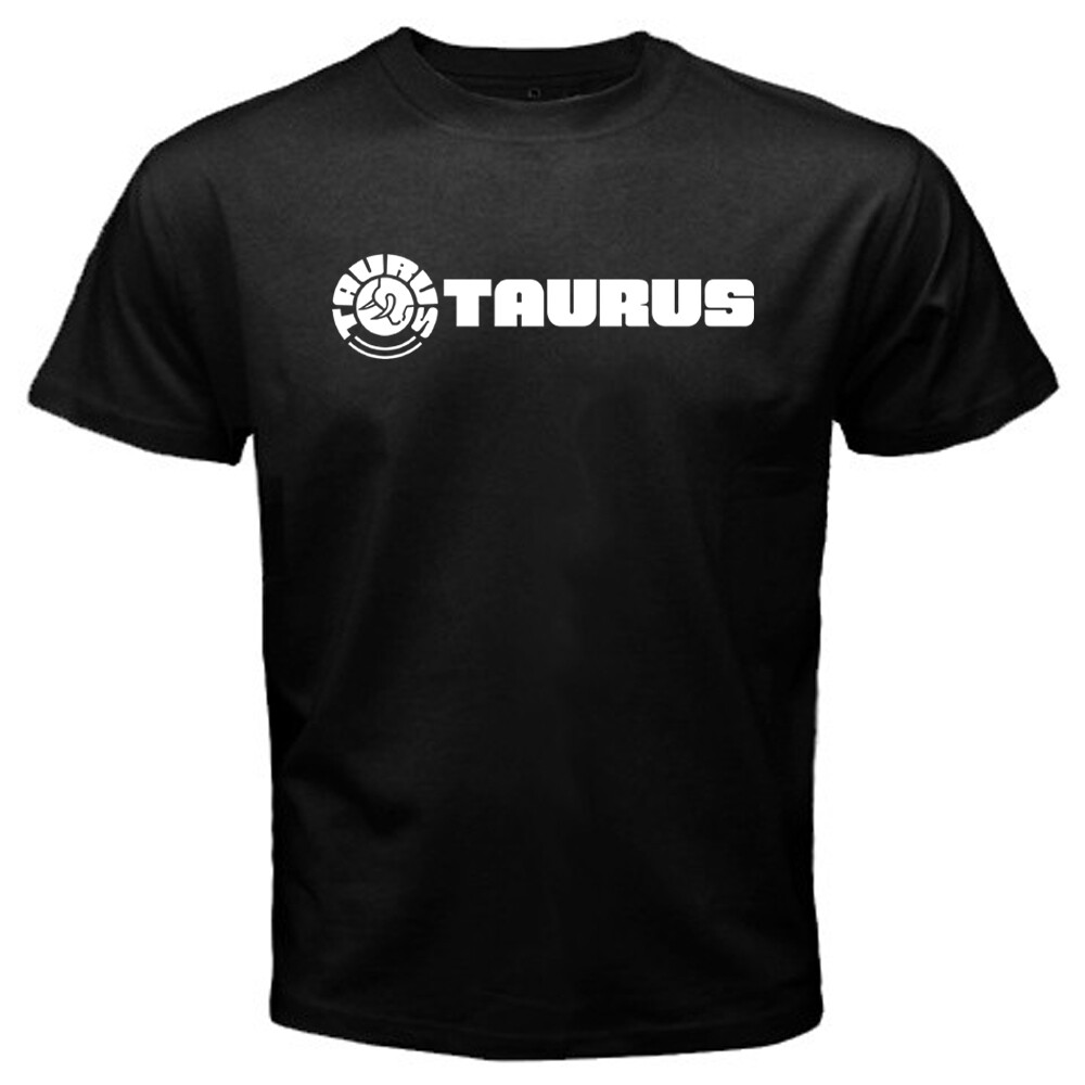 T-shirt Taurus Guns Firearms Pour Homme - Noir, Taille S à 5XL, Neuf Avec étiquettes