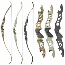 64" ILF Recurve Bow Archery Takedown Aluminum Riser 30-60lbs Hunting Shooting