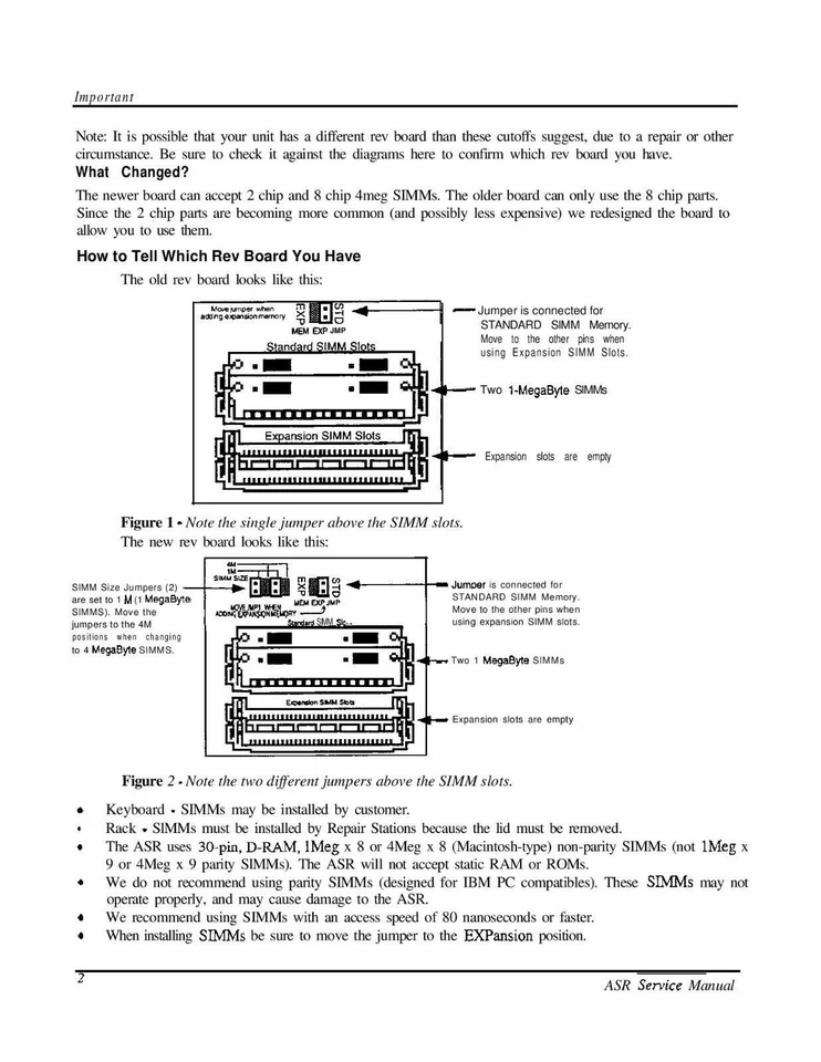8MB 2X4MB RAM Memory Upgrade ENSONIQ TS10 TS12 SAMPLER TESTED 30 Pin - Image 3 of 4