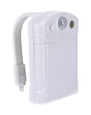 Toilet Night Light LED Motion Activated Sensor Bathroom Bowl Lamp 7 Color