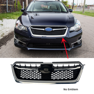 For 2012-2016 Subaru Impreza Front Bumper Upper Grille Grill