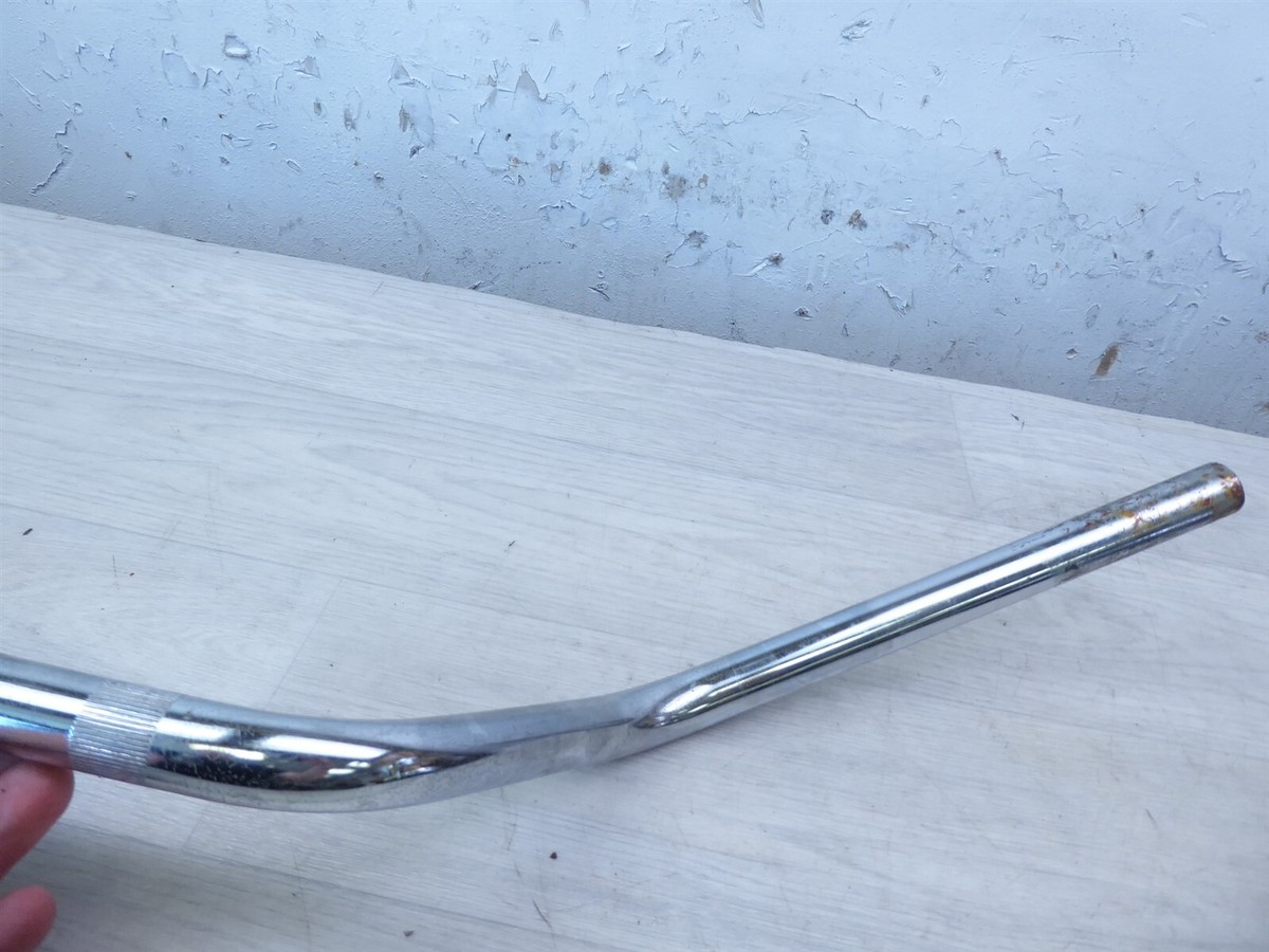 1977 Kawasaki KZ400 K447) chrome front handlebars handle bars | eBay