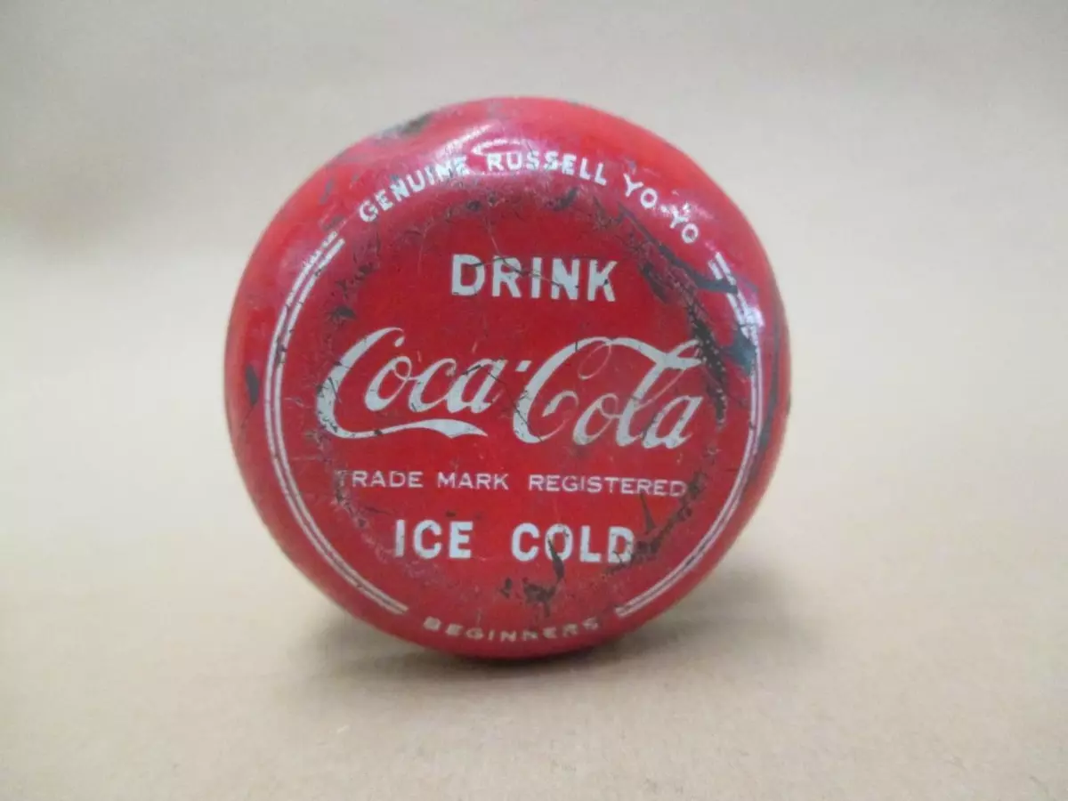 Coca Cola Yo Yo early 1960s tin rare