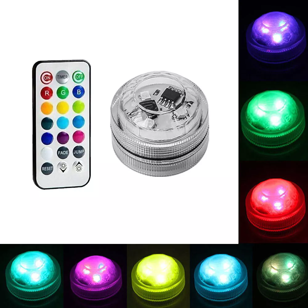 Wireless Adhesive Led Car Interior Ambient Light Remote Control