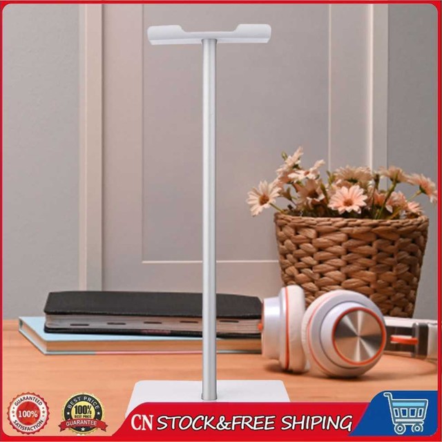 NEW BEE Universal Headset Earphone Stand Holder Display Bracket Rack (White NEW BEE Universal Headset Earphone Stand Holder Display Bracket Rack (White