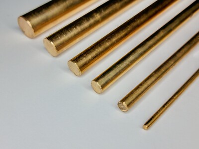 Bronze CuSn8 Rundstangen Legierung CW453K Vollmaterial Rundprofil Stab Anoden