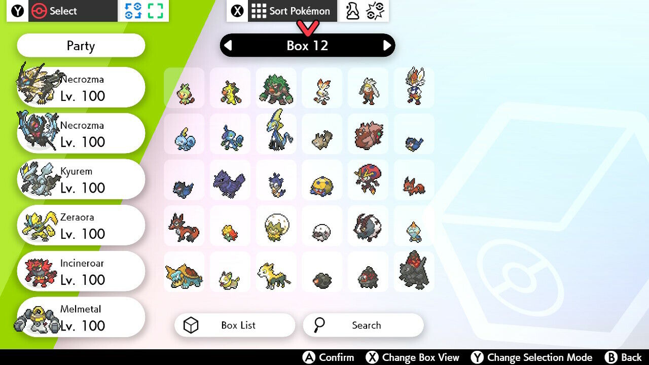 🌟Pokemon Home Full Living Dex All Forms gen 1-7 960 Pokemon