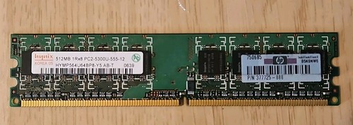Bundle of PC RAM Memory x 12 Sticks - Kingston, Hynix, Elixir, Samsung 512mb - Afbeelding 2 van 14