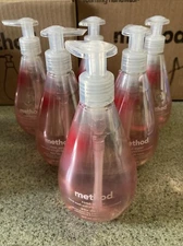 METHOD ROSE WATER HAND WASH GEL WITH PLANT-BASED CLEANERS 12FL OZ 6 Pack