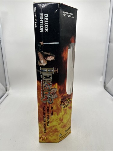 HERCULES The Legendary Journeys Edición Deluxe 10" Juguete Figura Muñeca 1996 Nuevo en Caja - Imagen 4 de 8