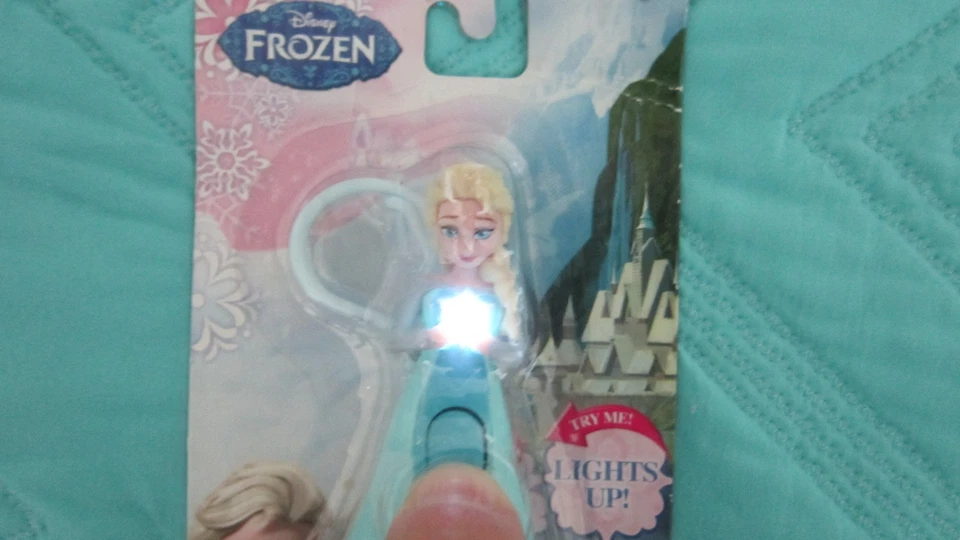 Figura Princesa Congelada Disney, ELSA Little Lights con Gancho Clip 2#3 Foto 4 de 4
