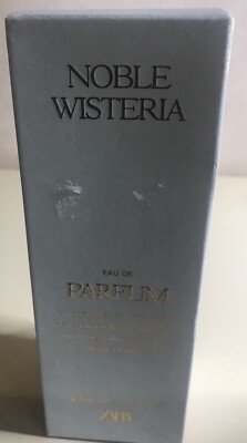 ZARA NOBEL WISTERIA EAU DE PARFUM SEALED 80ML BOX AS SHOWN IN PHOTOS | eBay  UK