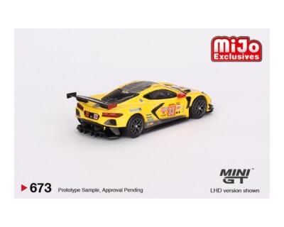 MINI GT 1:64 Chevroler Racing C8.R Racing Transporter Set