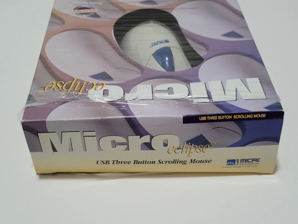 Vintage Micro Innovations Eclipse USB Mouse PD300i Old Stock IBM AT-PC, Windows  - Image 4 of 4