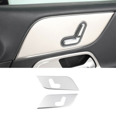 Seat Memory Switch Frame Cover Trim Fit For Benz GLB 2020-2022 Silver Titanium
