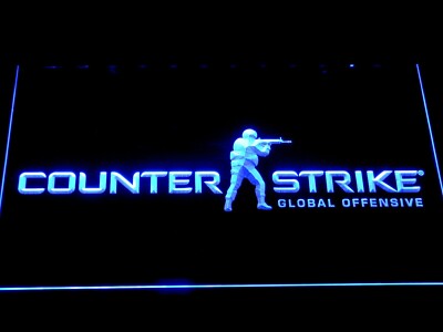 Counter Strike Global Offensive LED Neon Light Sign for gift game club room stor