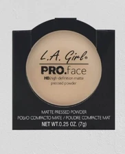 L.A. Girl Pro Face HD Matte Pressed Powder 0.25oz Select Your Shade New