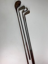 Set of 3 vintage MacGregor Mashie irons  Braeburn Brassie driver