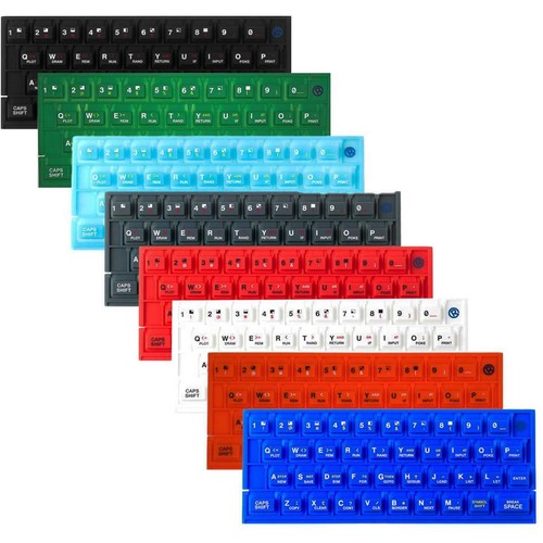 Gummimatte Tastatur für Sinclair ZX Spectrum 16k / 48k blau Retro Neu - 第 2/2 張圖片