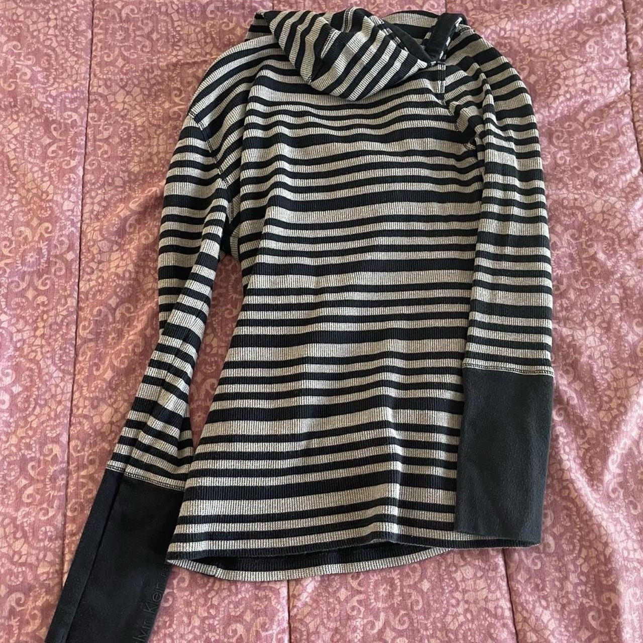 Calvin Klein Performance Striped Pullover Hoodie … - image 5