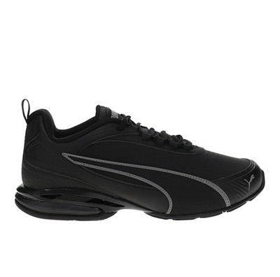 PUMA Magnetic Nubuck Wide Running  Mens Black Sneakers Athletic Shoes 31263201