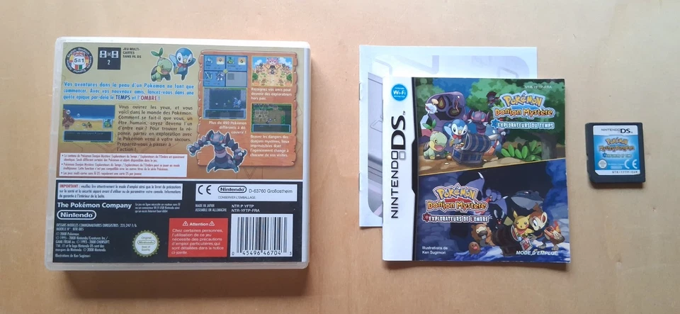 Pokemon Donjon Mystere : Explorateurs du Temps / DS - Photo 2/4
