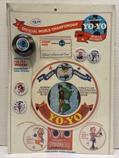 New/Old Stock Linda Sengpiel Supersonic Yo-Yo Sealed Set w/Instruction Book 1 