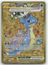 lapras ex pokemon card price - 158/142 - Stellar Crown Colorless Rule Lapras ex - EX Ruby