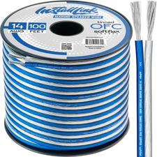14 Gauge Speaker Wire for Marine/Boat, Golf Cart or Off-Road Vehicle Audio Cable