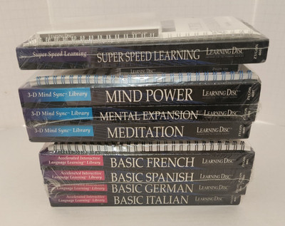 Bundle Learning Machine 3D Mind Sync Library Mental Expansion Foreign language +