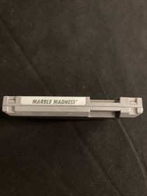 Marble Madness Nintendo Cartridge Authentic Milton Bradley NES Game