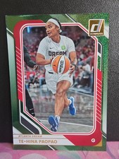 2026 Panini Donruss WNBA Basketball - Te-Hina Paopao #18 Green Shimmer