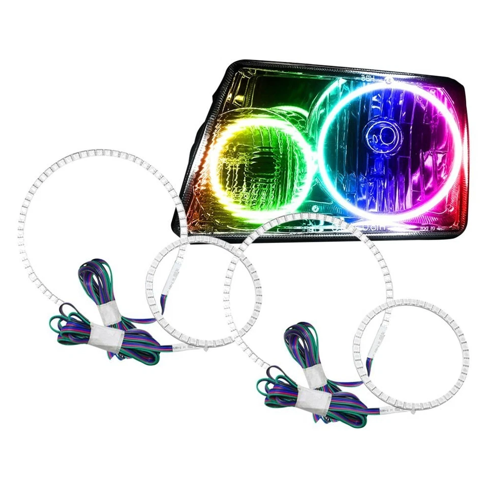 LED Halo Headlights Factory Surface Add On Custom Lights ColorSHIFT 2289-333 Foto 2 de 4