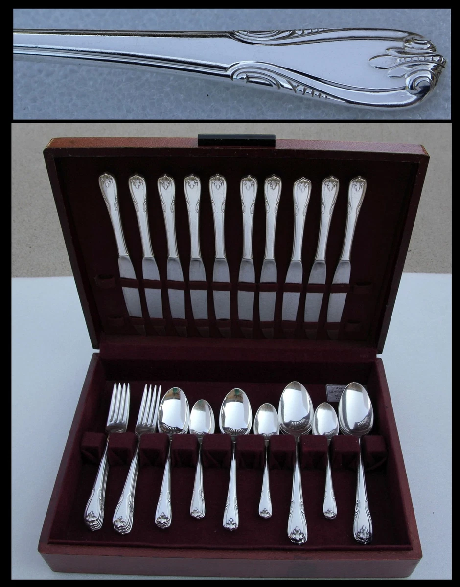 Wallace Antique US Silver-Plated Flatware Sets for sale | eBay