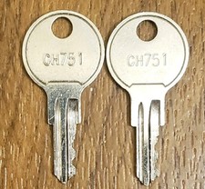 CH751 Cut Keys Commonly Known as Universal Key For Many RV Utility Compartments