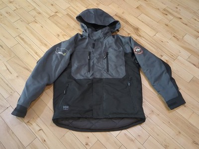 Helly Hansen Workwear Unisex WP Berg Insulated Winter Jacket-Grey/Black-Size: L