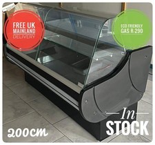 NEW 2m (6.6 feet) Commercial Serve Over Counter Cold Display Fridge N4921 EGIDA