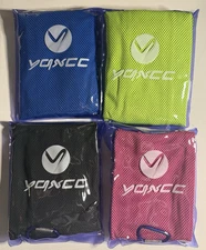 Cooling Towels | 4 Pack 47"x12" | Ice Cool for Neck | Microfiber Soft