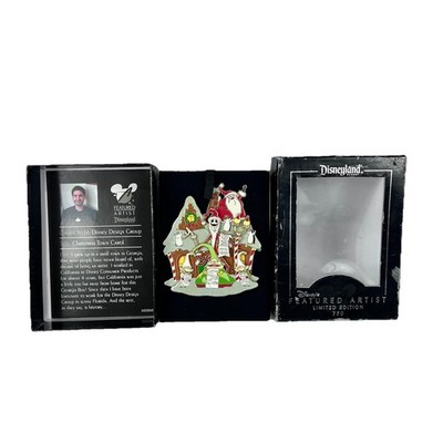 Disney Featured Artist Christmas Town Carol LE 750 Jumbo Pin Nightmare Before