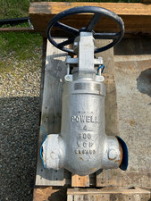 Powell 4" Fig 4.0 1903JC5GXXX Class 900 globe valve, weld ends, new surplus.