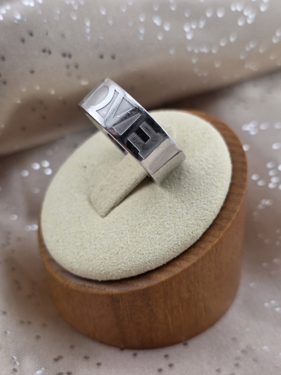 Vintage Dolce & Gabbana D&G LOVE Ring Discontinued Luxury Elegant