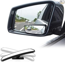 Adjustable Stick-on Blind Spot Mirror For Cars Wide Angle Convex Rear View Desi