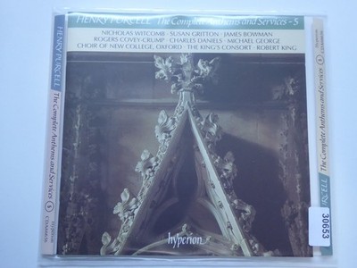 HENRY PURCELL the complete anthems and services - 5 VG/EX (CD Album, Klassik)