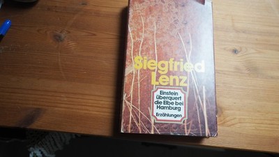 297280 Siegfried Lenz EINSTEIN ÜBERQUERT DIE ELBE BEI HAMBURG Büchergilde