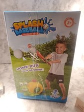 FunWaterWorld Splash Baseball Outdoor Toy   Cartoon Style Water Play Set New