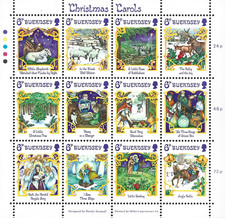 1986 Guernsey Sg 381a Christmas. Carols MNH